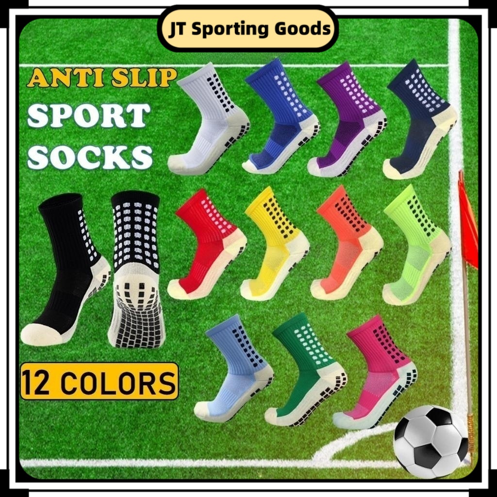 ถุงเท้าฟุตบอล กันลื่น สําหรับผู้ชาย เหมาะกับการเล่นกีฬา