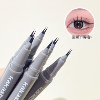 Spot second hair# KAKASHOW extremely fine double-claw eyeliner pen smooth, natural waterproof, anti-perspiration, non-dizzy, long-lasting quick-drying, cheap price 8.cc