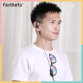 ★ Forthefu ★  หูฟังไมโครโฟน 1 Pin G Shape Clip-Ear PPT สําหรับ Motorola MTH600 ✨