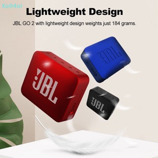 Xo94ol JBL GO2 ลําโพงบลูทูธไร้สาย ipx7 กันน้ํา แบบพกพา พร้อมไมโครโฟน