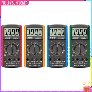 ♧ติดตามดอกทานตะวัน♫  โวลต์มิเตอร์ดิจิทัล หน้าจอ LCD 1999 เคาท์ แบบพกพา