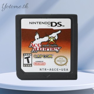 การ์ดเกม ACE สําหรับ Nintendo DS 2DS 3DS XL NDSI [Yotome.th]