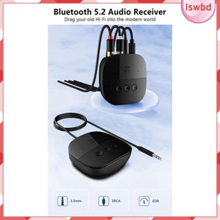 [lswbd] ตัวรับสัญญาณบลูทูธสเตอริโอ USB แฮนด์ฟรี RCA TF Card Plug and Play