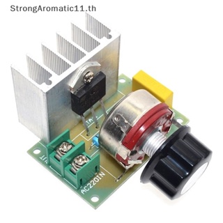 Strongaromatic โมดูลควบคุมแรงดันไฟฟ้า AC 220V 3800W SCR