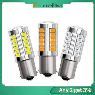 Rf หลอดไฟเบรกท้ายรถยนต์ LED 1156 1157 5730 5630 33SMD