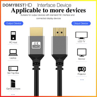 ❤ Domybest สายเคเบิลต่อขยาย ตัวผู้ เป็นตัวผู้ HD Mini HD Micro HD เป็น HDMI2.0 สําหรับเกมคอนโซล