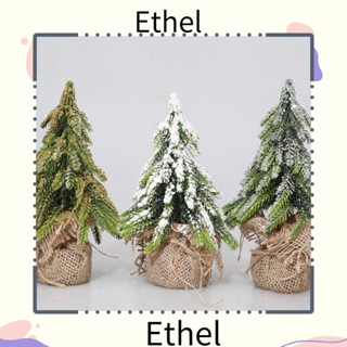 Ethel1 ต้นคริสต์มาสจิ๋ว สําหรับตกแต่งบ้าน