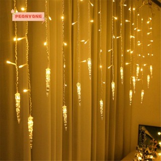 Doublepeony สายไฟหิ่งห้อย LED กันฝน สําหรับตกแต่งงานแต่งงาน ปาร์ตี้