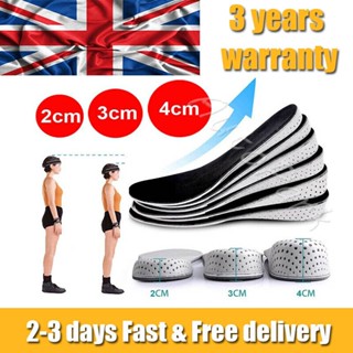 Insole Heel Lift Insert Shoe Pad Height Increase Cushion Elevator Taller