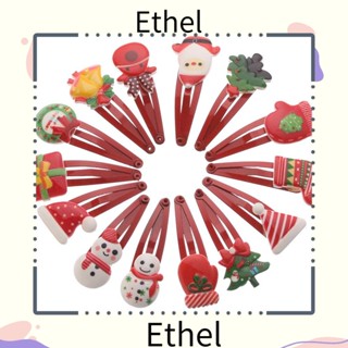 Ethel1 กิ๊บติดผม รูปซานตาคลอส 1 5 10 ชิ้น