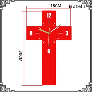 [Hatel] นาฬิกาแขวนผนังอะคริลิค สไตล์โมเดิร์น เรียบง่าย สําหรับตกแต่งบ้าน ห้องนอน ห้องครัว ออฟฟิศ