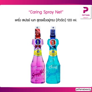 แคริ่ง สเปรย์ เนท สูตรแข็งอยู่ทรง (หัวฉีด) 120 ml.