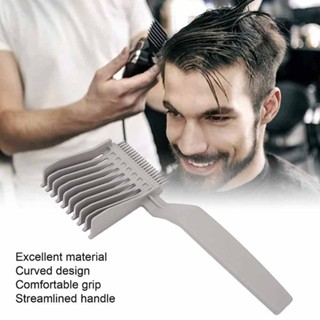 Grocerybazaar Haircut Clipper Comb Guide Flat Top Thickening Portable Professional Ergonomic Rounded for Salon Barber