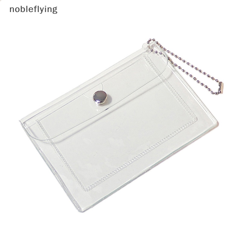 Nf กระเป๋าใส่เหรียญ PVC ใส ขนาดเล็ก น่ารัก สําหรับเด็กผู้หญิง 1 ชิ้น nobleflying