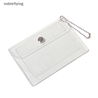 Nf กระเป๋าใส่เหรียญ PVC ใส ขนาดเล็ก น่ารัก สําหรับเด็กผู้หญิง 1 ชิ้น nobleflying