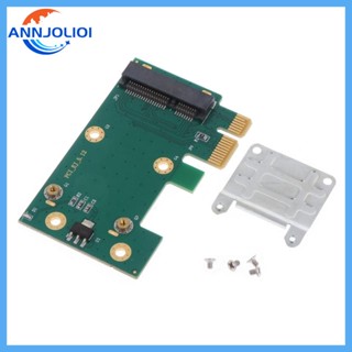 Ann MINI PCIE เป็น PCI-E การ์ดไร้สาย PCI- สําหรับ Express WIFI อะแดปเตอร์ สีเขียว Edi