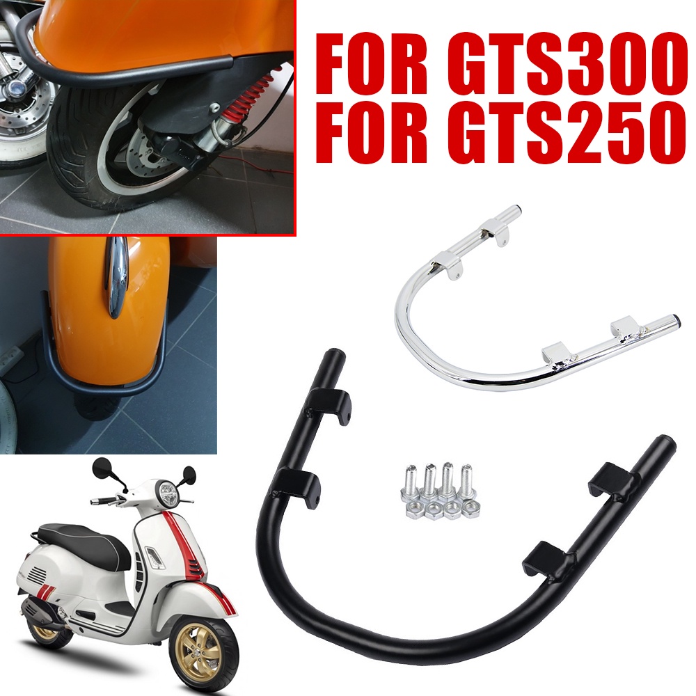 สําหรับ Piaggio Vespa GTS300 GTS 300 GTS 250 GTS250 อุปกรณ์เสริมรถจักรยานยนต์กันชนล้อหน้า Fender Cra