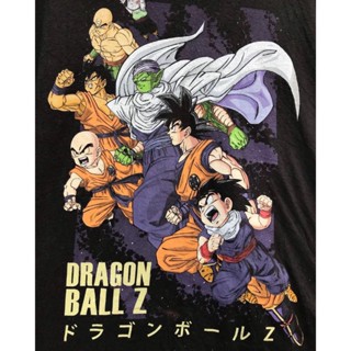 แฟชั่น Dragon Ball อนิเมะพิมพ์ลายแขนสั้นลำลองผ้าฝ้ายขนาดบวกเสื้อยืดดราก้อนบอลทุกแมทช์ฤดูร้อนสุดฮอตเทรนด์ เสื้อผ้า