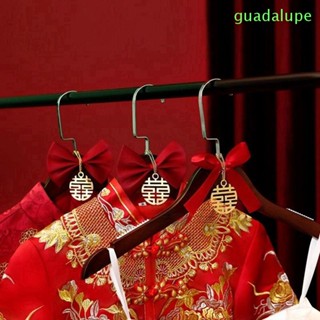 Guadalupe ไม้แขวนเสื้อ ทนทาน สไตล์จีน สําหรับเจ้าบ่าว เจ้าสาว งานแต่งงาน