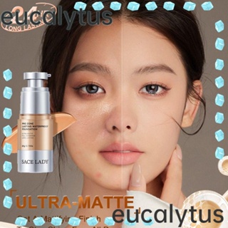 Eucalytus1 คอนซีลเลอร์เหลว รองพื้นปกปิดยาวนาน แต่งหน้า ให้ความชุ่มชื้น รูขุมขน กันน้ํา รองพื้นผู้หญิง เลดี้