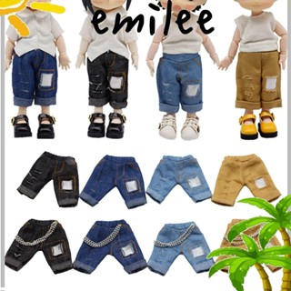 Emilee เสื้อฮู้ดดี้ กางเกงขายาว แต่งรอยขาด แฟชั่น สําหรับเด็ก