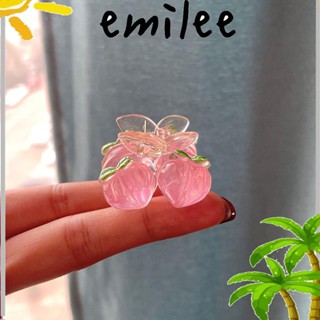 Emilee ใหม่ ที่คาดผม ลายปู พีช น่ารัก สําหรับสุภาพสตรี
