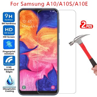 กระจกนิรภัย ป้องกัน สําหรับ Samsung a10 a10s a10e เคส บนกาแล็กซี่ a 10 s e 10 s 10e 10a เคสโทรศัพท์ ป้องกัน กระเป๋า