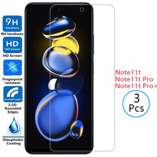 ฟิล์มกระจกนิรภัยกันรอยหน้าจอ สําหรับ xiaomi redmi note 11t pro plus 5g note11t readmi remi not 11 t t11 11tpro