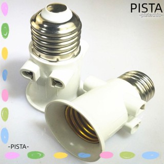 Pista อะแดปเตอร์ฐานหลอดไฟ LED 4A AC100-240V EU อุปกรณ์เสริม ปลั๊ก ABS