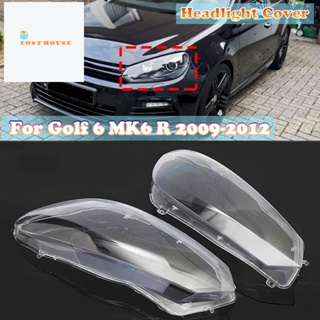 เลนส์ไฟหน้ารถยนต์ แบบเปลี่ยน สําหรับ VW Golf 6 MK6 R 2009-2012