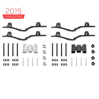 Lcg ชุดโครงรถ คาร์บอนไฟเบอร์ รางกรอบ ตัวยึดตัวถัง สําหรับรถไต่หินบังคับ Axial SCX10 1/10