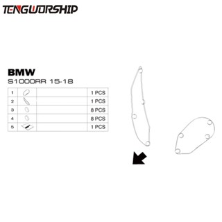 ใหม่ แผ่นครอบป้องกันไฟหน้ารถยนต์ สําหรับ BMW S1000RR HP4 15-18