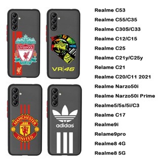 เคสกันกระแทก สำหรับ Realme C53/C51/C55/C35/C33/C30S/C20/C11 2021/C17/Nazo50i Prime ลายการ์ตูน เคสขอบนิ่ม กันกล้อง JA 029