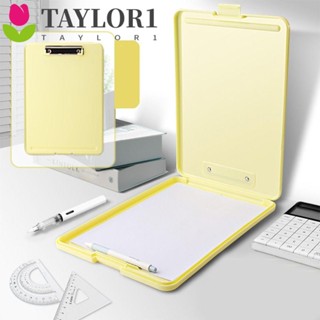 Taylor1 กล่องแฟ้มใส่เอกสาร ขนาด A4 ความจุขนาดใหญ่ 6 สี