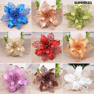 (super) ดอกไม้ประดิษฐ์ พลาสติก ทนฝนและแดด สําหรับตกแต่งบ้าน