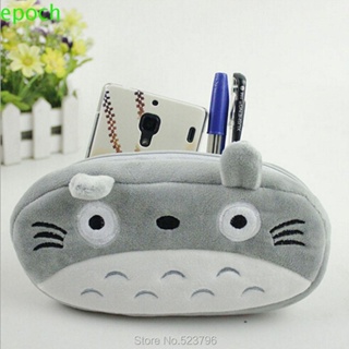 Epoch My Neighbor Totoro กระเป๋าเครื่องเขียน กระเป๋าสตางค์ อเนกประสงค์ ขนาดใหญ่ จุของได้เยอะ สําหรับใส่เหรียญ ปากกา ดินสอ เครื่องเขียน เหมาะกับการเดินทาง