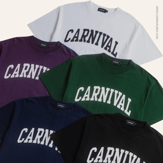 เสื้อยืดผ้าฝ้ายพิมพ์ลายขายดี [พร้อมส่ง ของแท้💯] เสื้อยืด CARNIVAL SS23 ICONIC T-SHIRT  CARNIVAL® Spring/Summer 2023 “Va