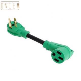 【ONCEMOREAGAIN】NEMA 14 50 to NEMA 14 30 RV Power Cord Waterproof Cable for Trailers and Campers