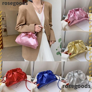 Rosegoods1 กระเป๋าสะพายไหล่ ลายก้อนเมฆ เหมาะกับการเดินทาง สําหรับผู้หญิง