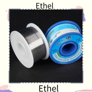 Ethel1 ลวดเชื่อมบัดกรี 50 กรัม 0.8 มม. FLUX ไฟแช็ก 2.0% ไม่ทําความสะอาด อุปกรณ์เสริม