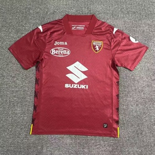 เสื้อกีฬาแขนสั้น ลายทีมชาติฟุตบอล Torino ทีมเหย้า 23-24 ไซซ์ S-XXL ชุดเหย้า สําหรับผู้ชาย