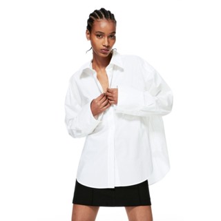 H&amp;M  Woman Oversized cotton shirt 1177523_1