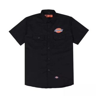 เสื้อเชิ้ต ลายกราฟิก Dickies สีดํา