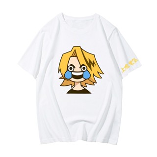 เสื้อยืด พิมพ์ลายกราฟิก My Hero Academia Kaminari Denki สไตล์ญี่ปุ่น สําหรับผู้ชาย