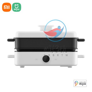 Mif) Xiaomi Mijia Smart IH หม้อหุงข้าวไฟฟ้า อเนกประสงค์ หน้าจอลูกบิด OLED ควบคุมอัจฉริยะ ป้องกันความร้อนสูงเกิน ความจุขนาดใหญ่ ใช้งานง่าย