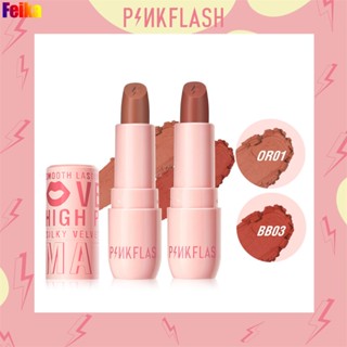 Pinkflash ลิปสติก เนื้อแมตต์กํามะหยี่ L05