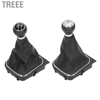 Treee Gear Shift Stick Knob Gaiter Kit 5 Speed Boot for Car