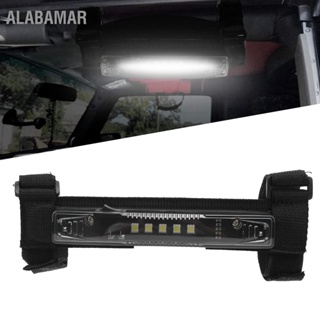 ALABAMAR UTV ภายในโดมไฟรถโรลบาร์ติดโคมไฟ LED กันน้ำสากลสำหรับรถ ATV SUV รถบรรทุกรถออฟโรด