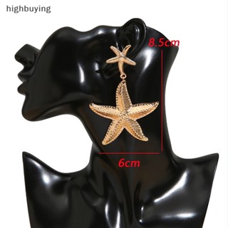 [highbuying] 1 คู่ ดิสนีฟ ดับเบิล ปลาดาว ห้อย ต่างหูโลหะผสม กันน้ํา วินเทจ เรียบง่าย ต่างหู สําหรับผู้หญิง ฤดูร้อน แฟชั่น เครื่องประดับ ใหม่ พร้อมส่ง