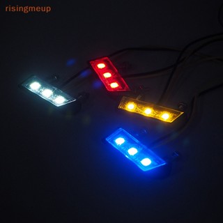 [risingmeup] หลอดไฟเบรก LED 12V กันน้ํา สําหรับติดป้ายทะเบียนรถจักรยานยนต์ 1 ชิ้น